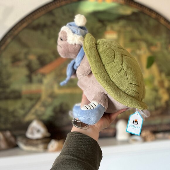 Jellycat Timmy Turtle Ice-Skating BNWT - Picture 4 of 8